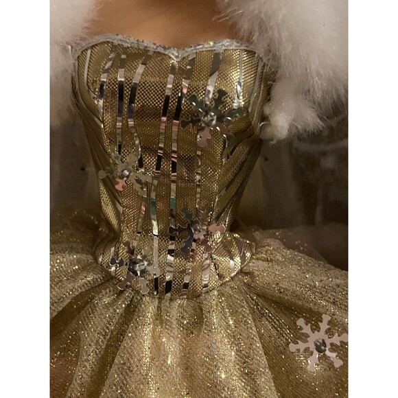 Celebration 2000 Barbie Doll Special Edition NIB Mattel Vintage Gold Christmas - Picture 6 of 12